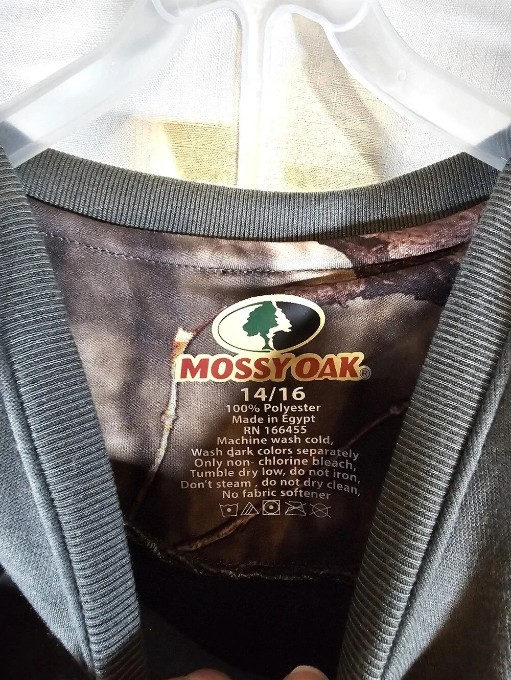 Nwt Mossy Oak Boy's 14/16 Pullover Sweatshirt Pant Set